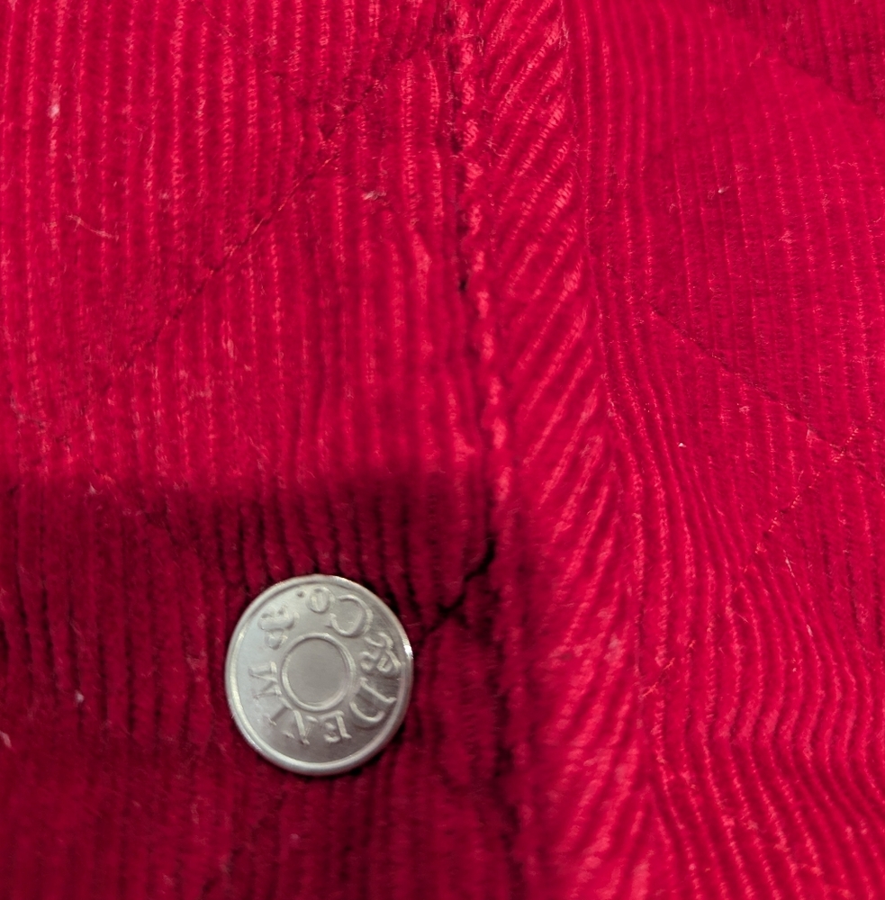 Denim&Co Reversible Quilted Corduroy Riding Jacket - Picture 8 of 14